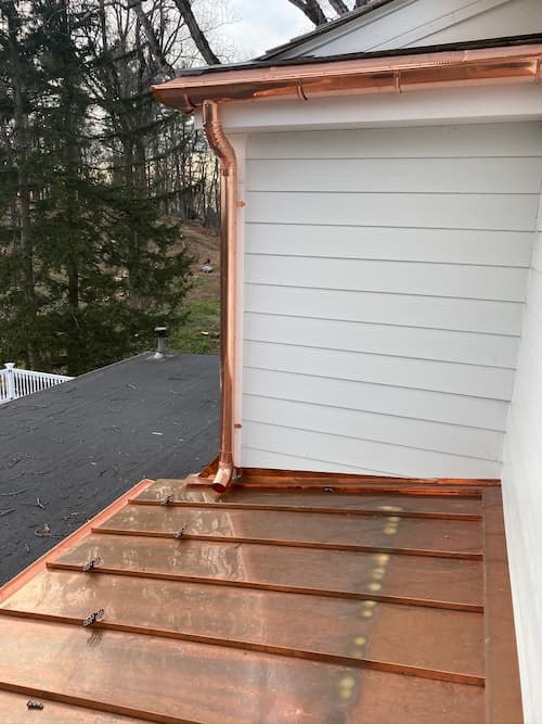 Copper Gutter Fairfield CT