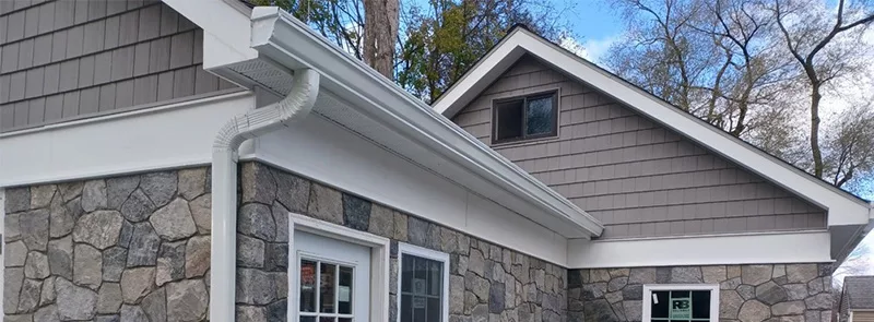 Half-Round vs. K-Style Gutters Rounded Gutters
