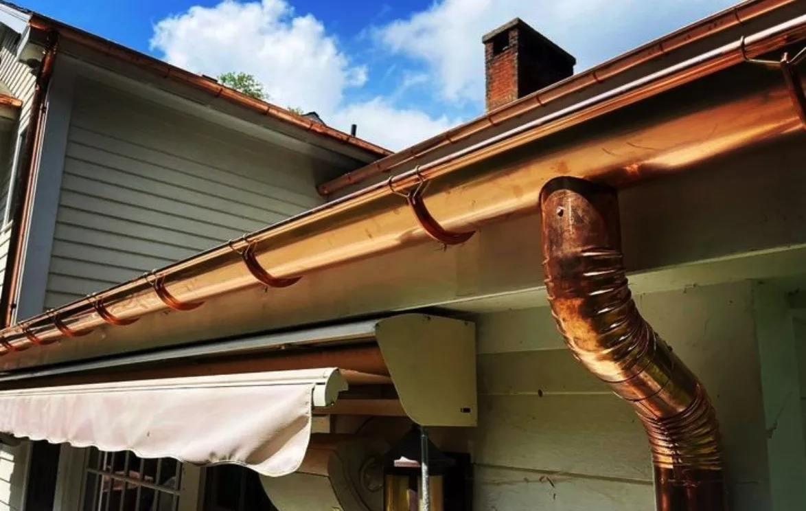 half-round-copper-gutters