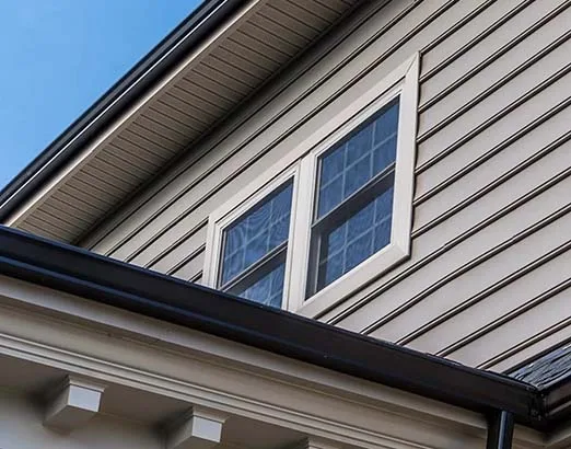 Black Gutters And Downspouts Fairfield