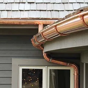 Fairfield CT Copper Gutter Installation