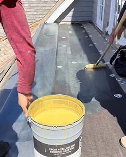 EPDM flat roofing Fairfield county 