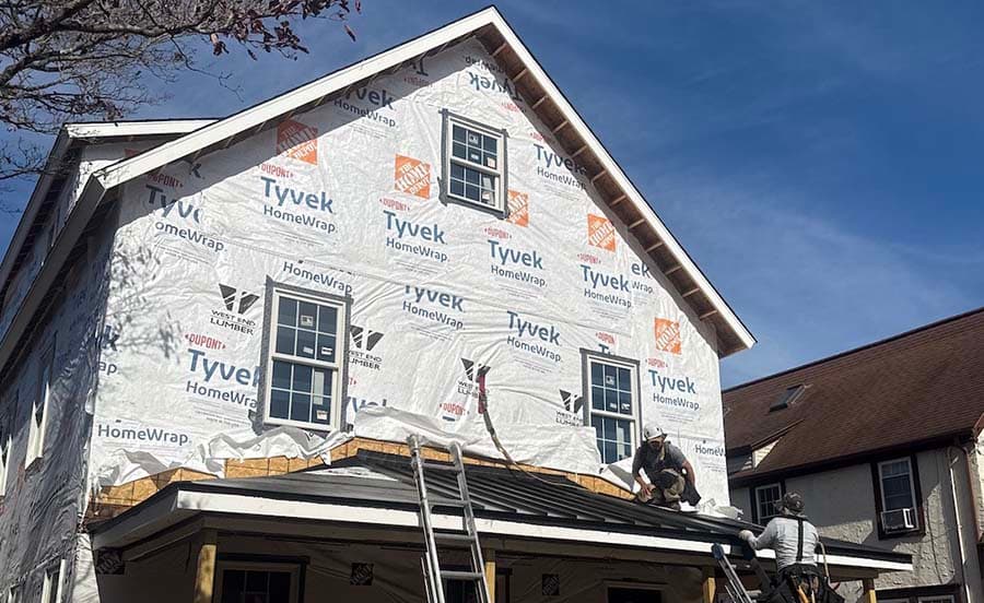 Black Standing Seam Metal Roof in Fairfield CT