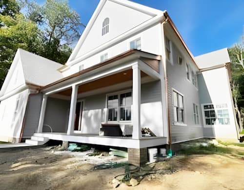 Half-Round Copper Gutters in Ridgefield, CT