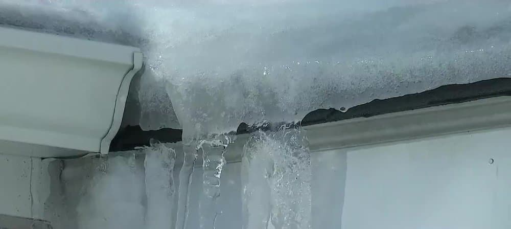 Ice Dams in Fairfield Connecticut