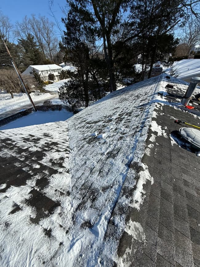 Roof Snow Removal Fairfield CT