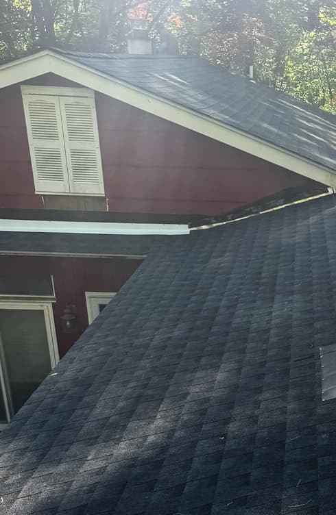 New Skylights and Custom Copper Chimney Flashing